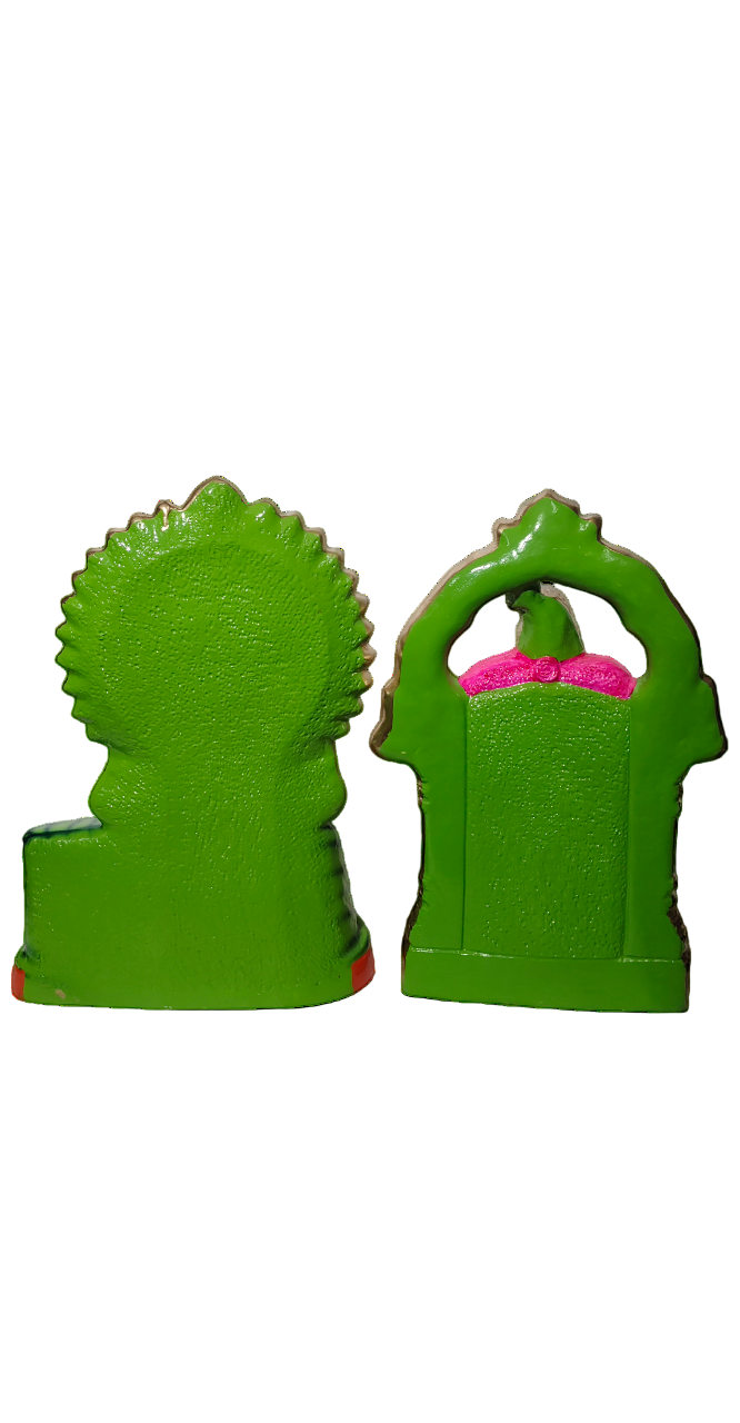 Mylai Kapaleeswarar and Karpagambal – Divine idols symbolizing Lord Shiva and Goddess Parvati, worshipped for blessings of peace, prosperity, and protection