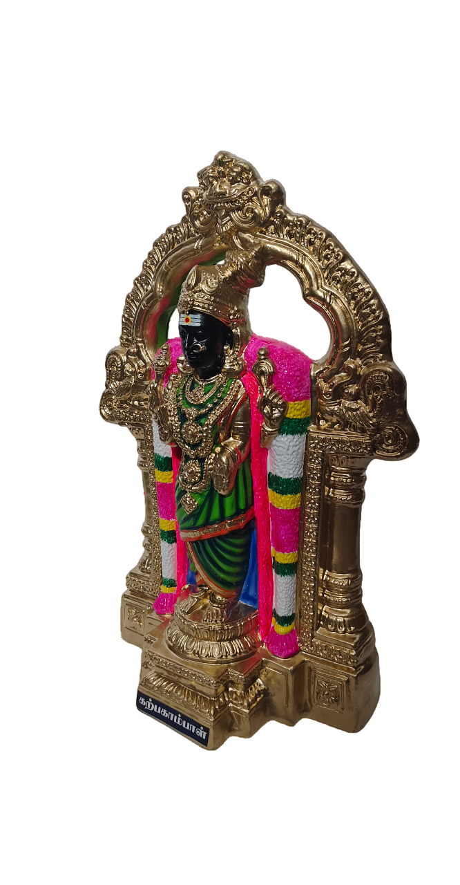 Mylai Kapaleeswarar and Karpagambal – Divine idols symbolizing Lord Shiva and Goddess Parvati, worshipped for blessings of peace, prosperity, and protection