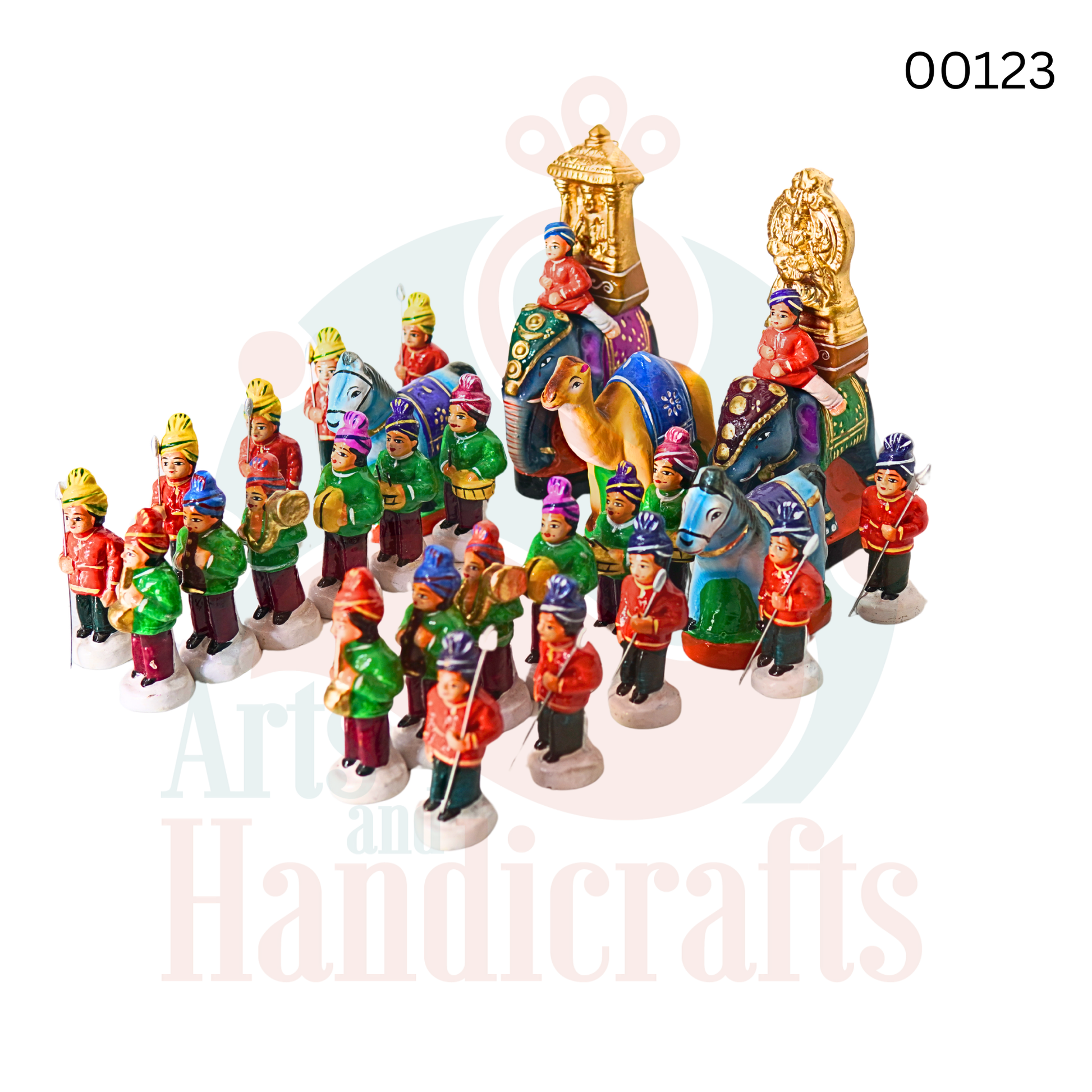 Mysore Dasara set | 9 inches | clay