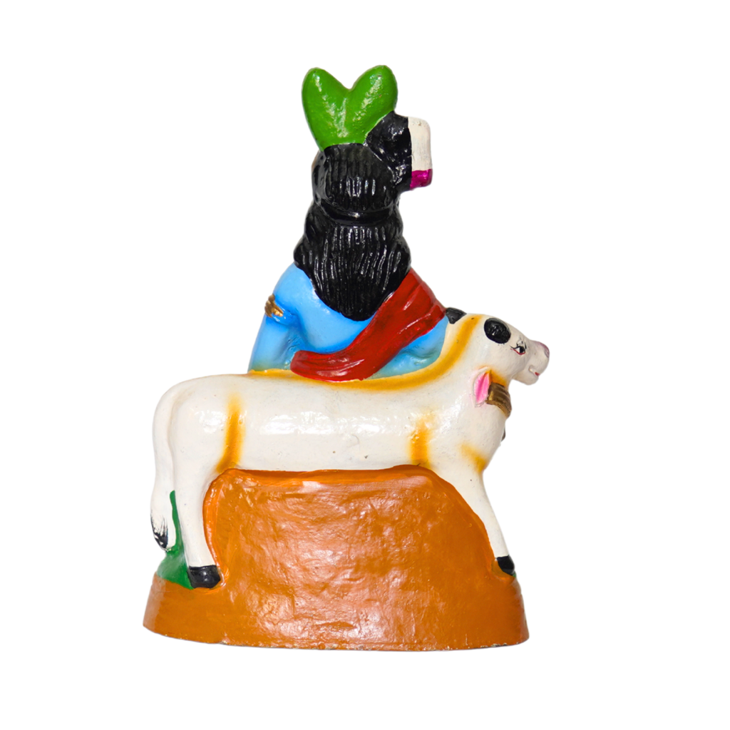 Cow Krishnan | 13.5 inches | clay