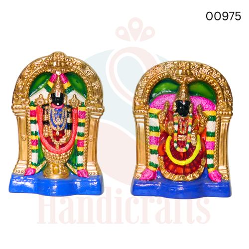 Perumal Thayar | 8 inches | Paper Mache