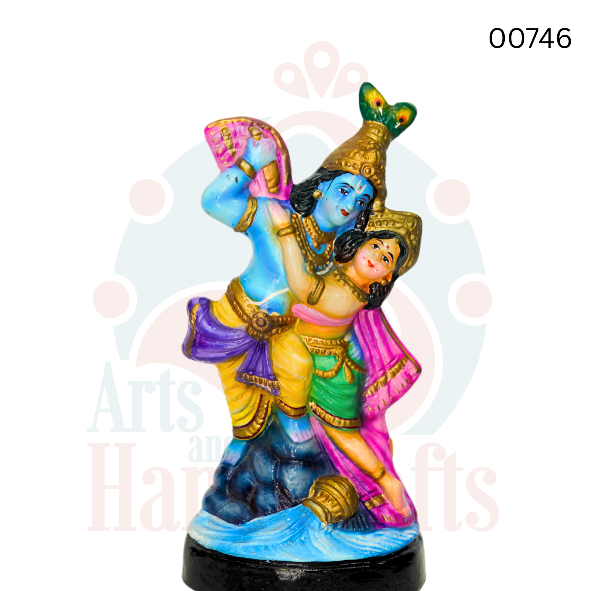 Love Krishna | 12 inches | clay