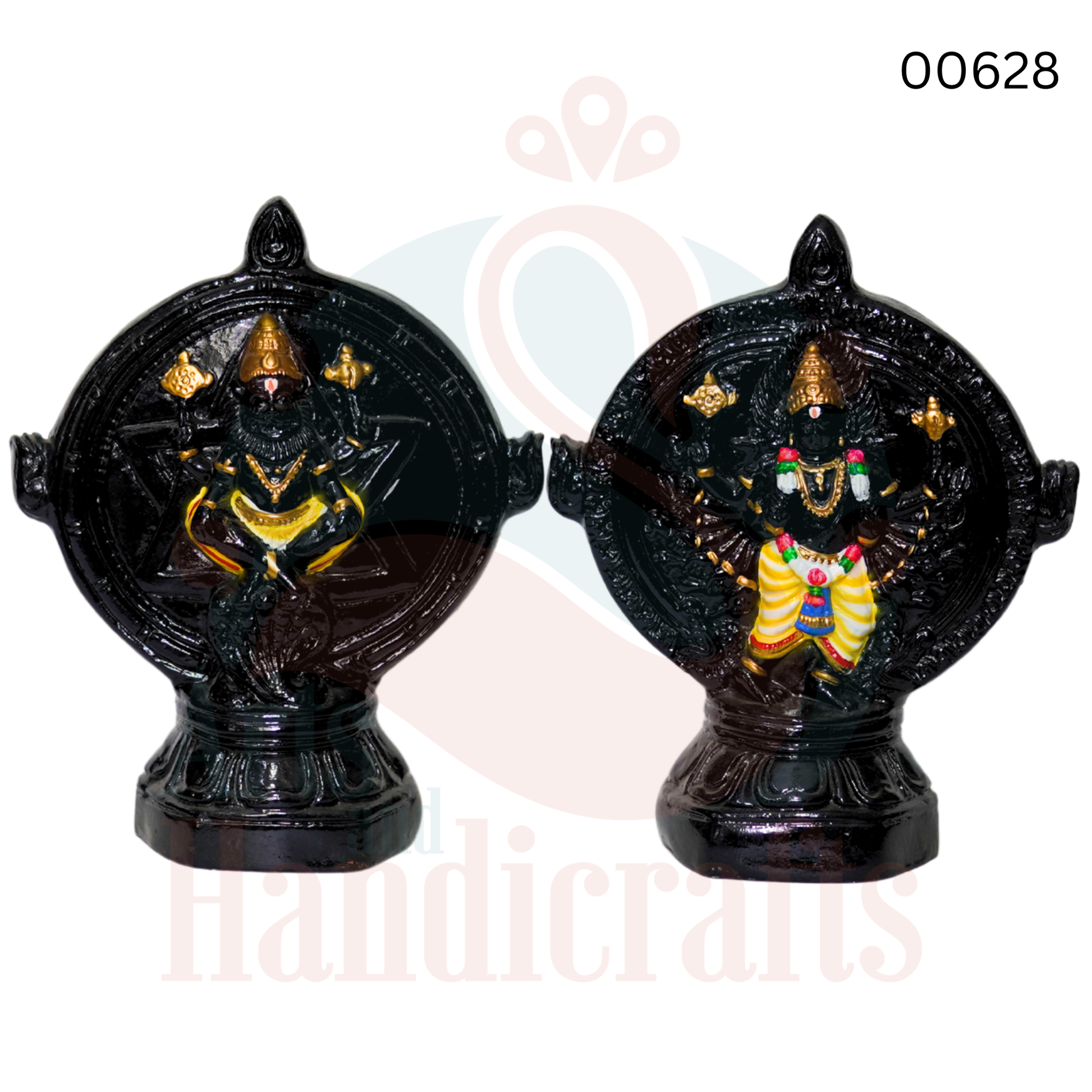 Chakrathalwar | 12 inches | paper mache