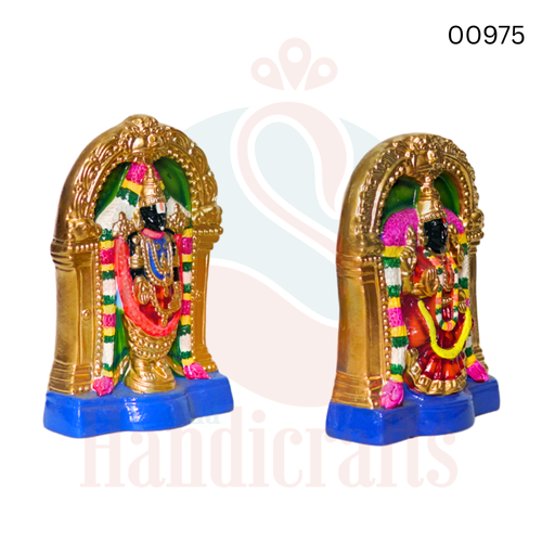 Perumal Thayar | 8 inches | Paper Mache