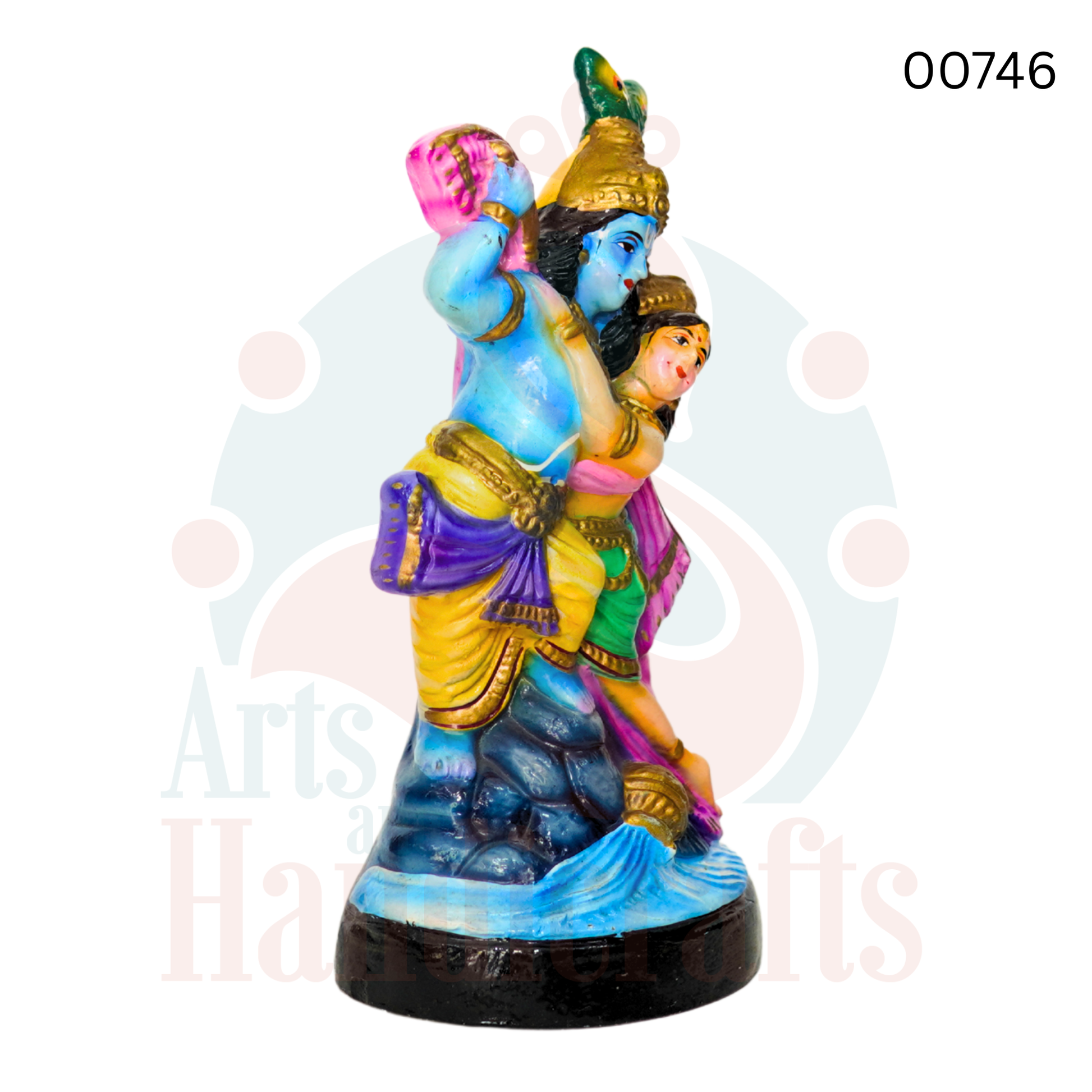 Love Krishna | 12 inches | clay