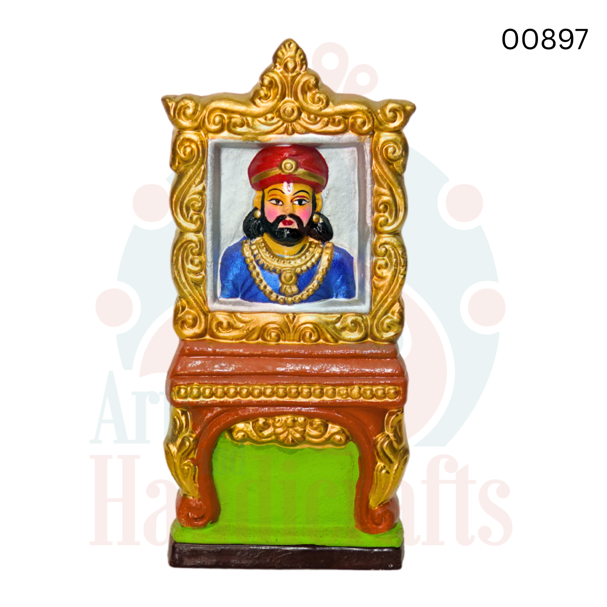 Maya kannadi Set | 9 inches | clay