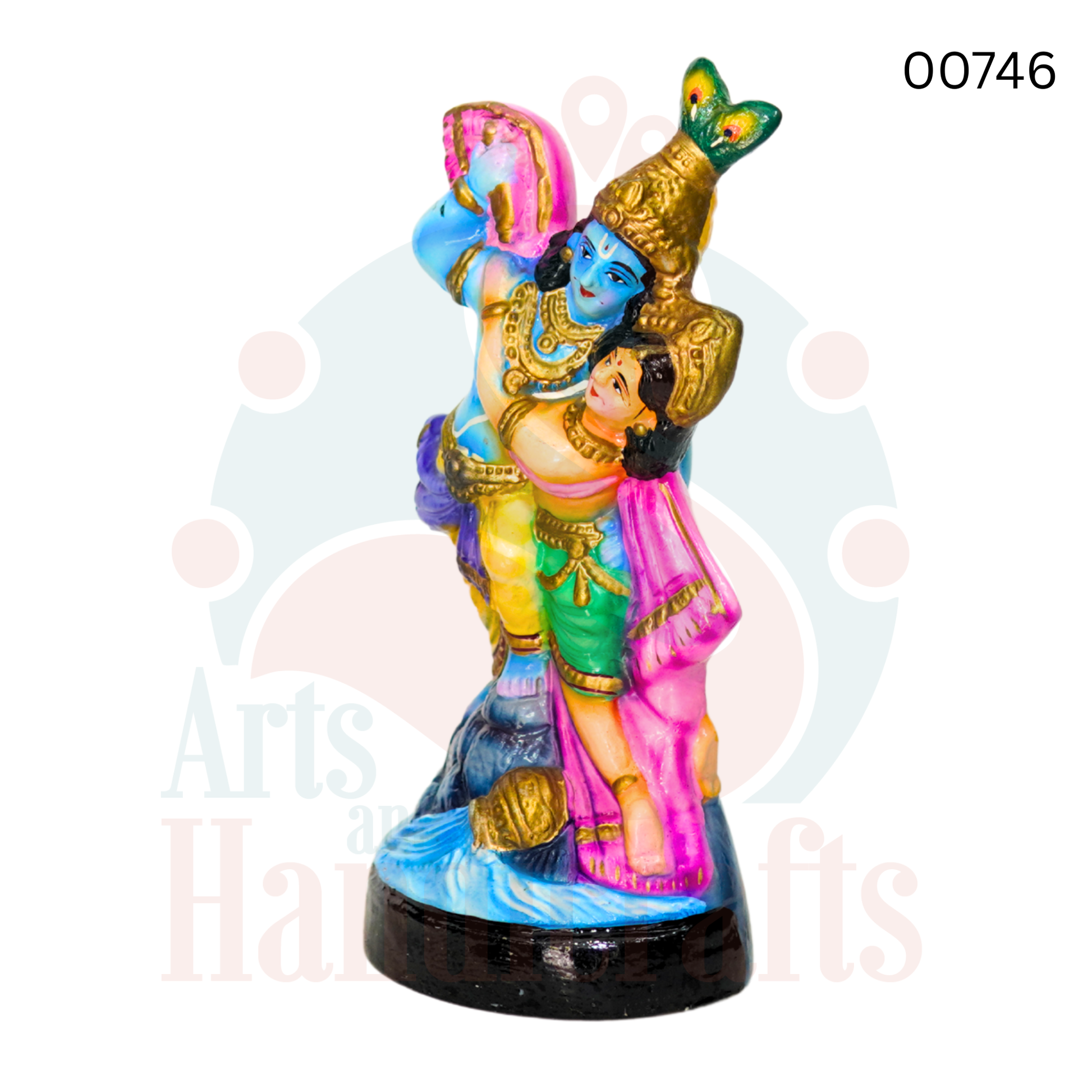 Love Krishna | 12 inches | clay