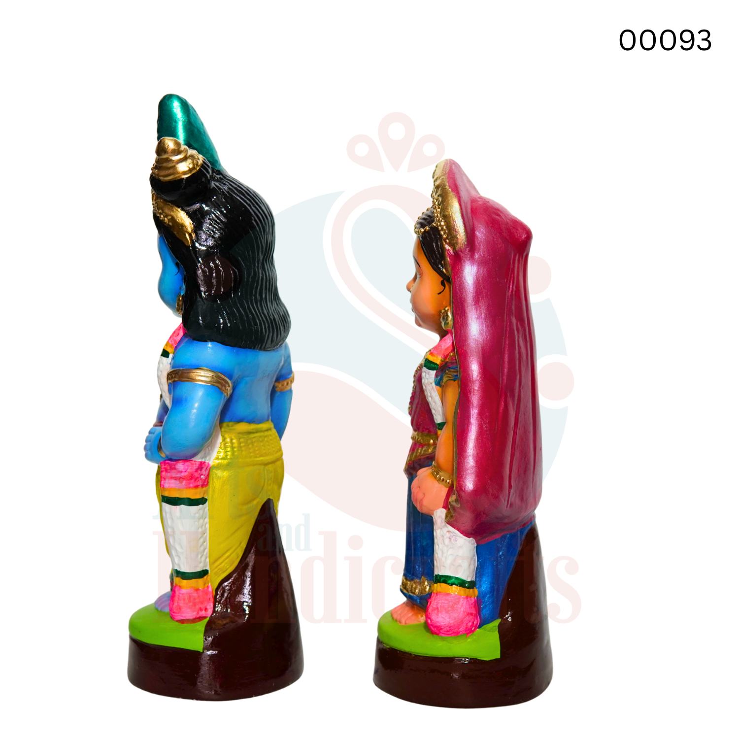 Krishnar Andal Statue | 12 inches | Paper Mache