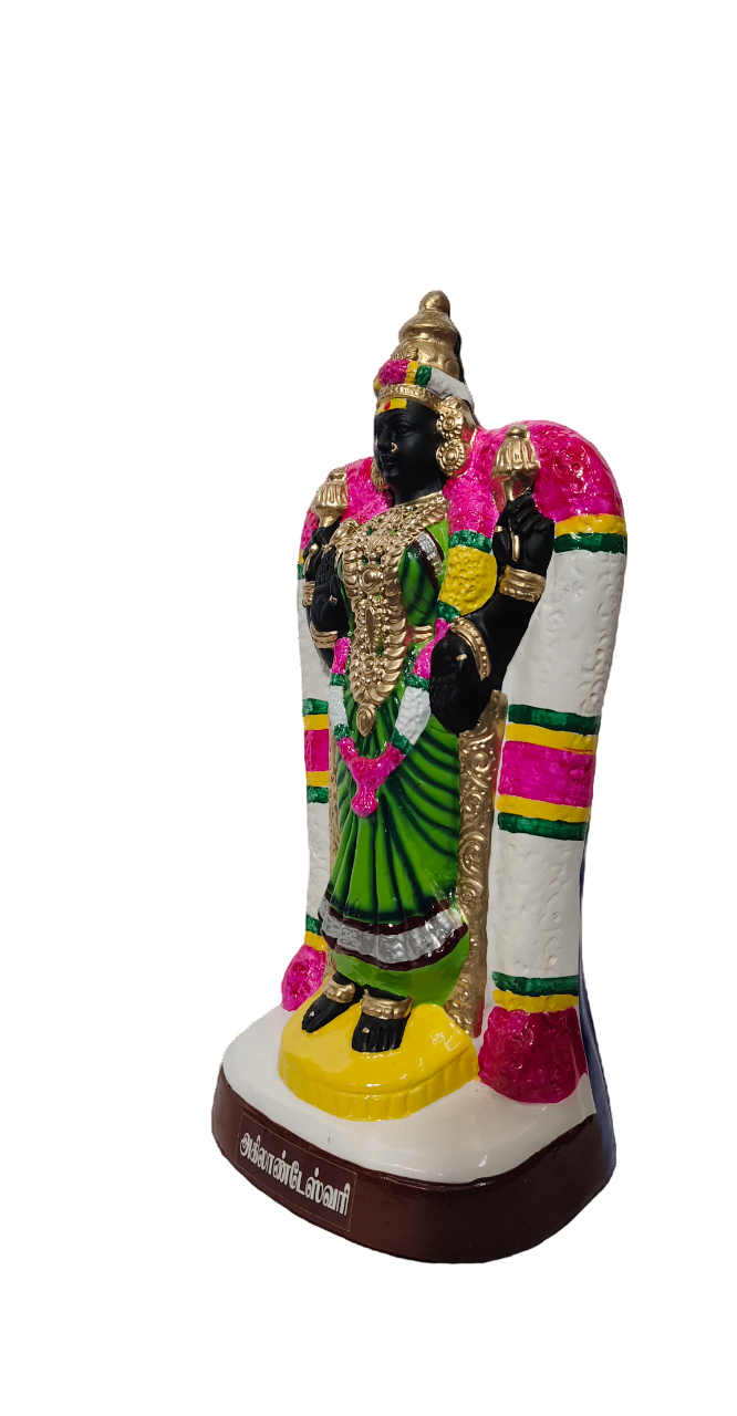 Akhilandeswari – Sacred idol symbolizing divine power, protection, and spiritual blessings.
