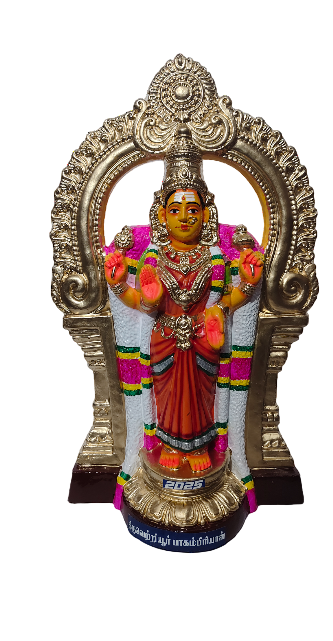 Chitravettiyur Bhagambiriyal – Sacred idol symbolizing divine power, protection, and spiritual blessings