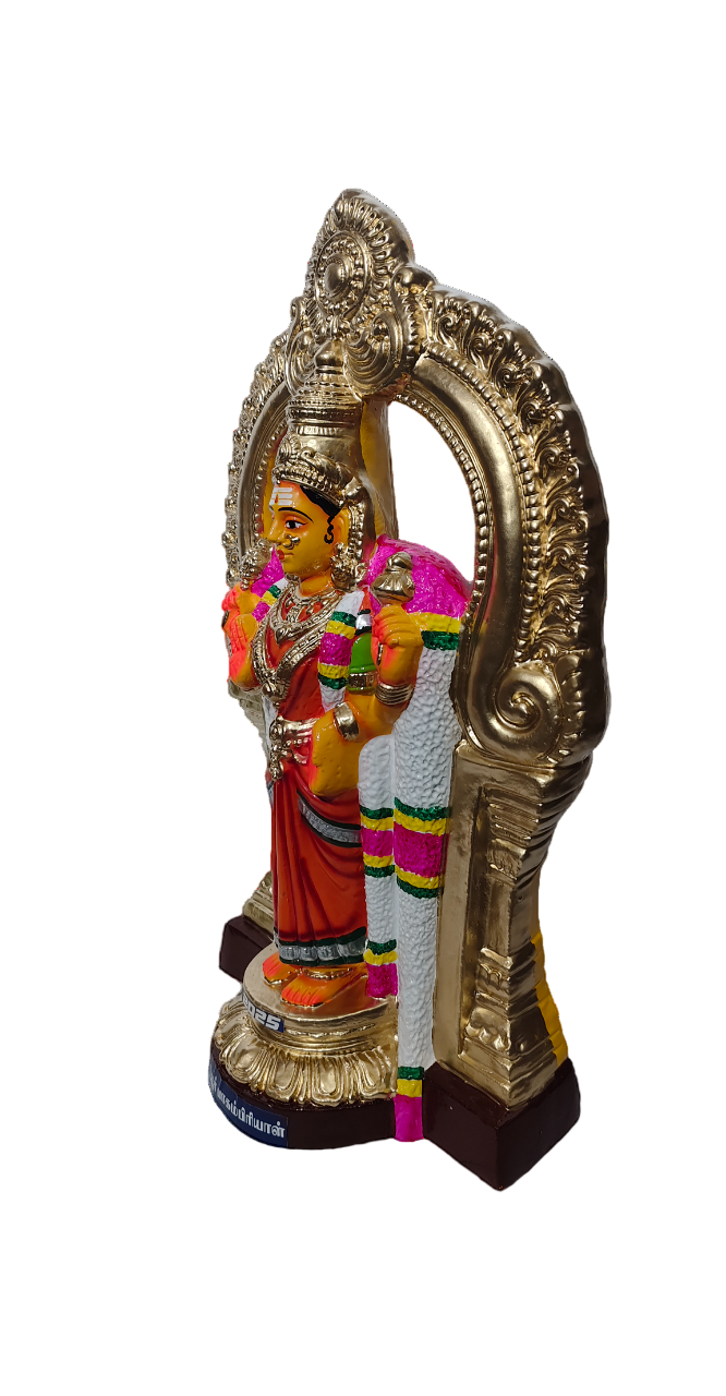 Chitravettiyur Bhagambiriyal idol handcrafted Hindu goddess statue for pooja room, temple, Navaratri Golu, and auspicious home décor – Hindu God idols online