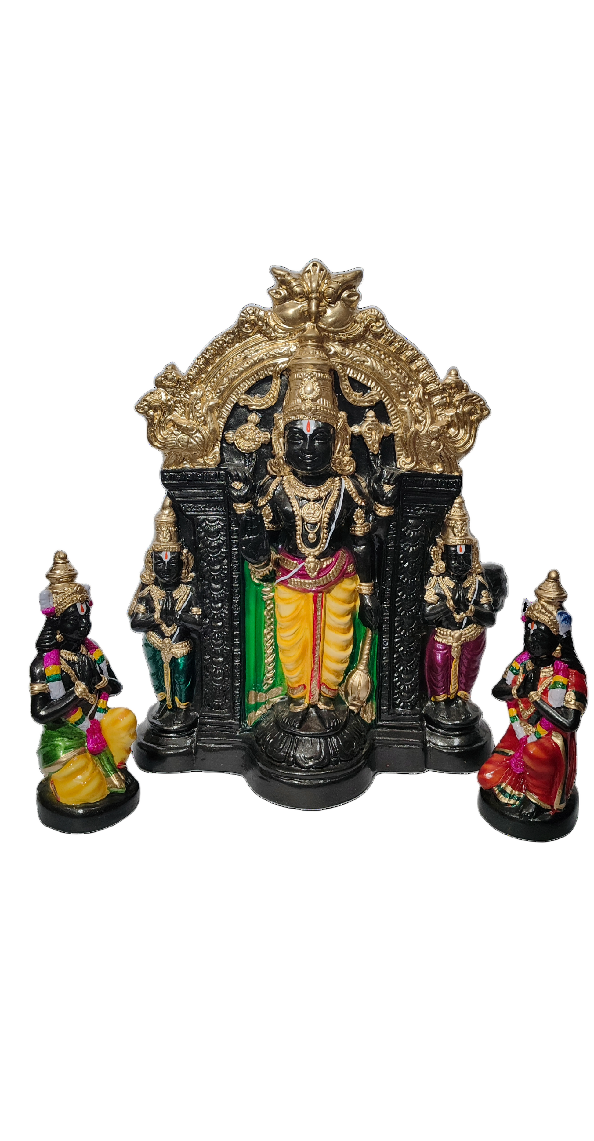 Devathi Rajan Perumal Idol – Handcrafted divine statue symbolizing protection, prosperity, and spiritual blessings.