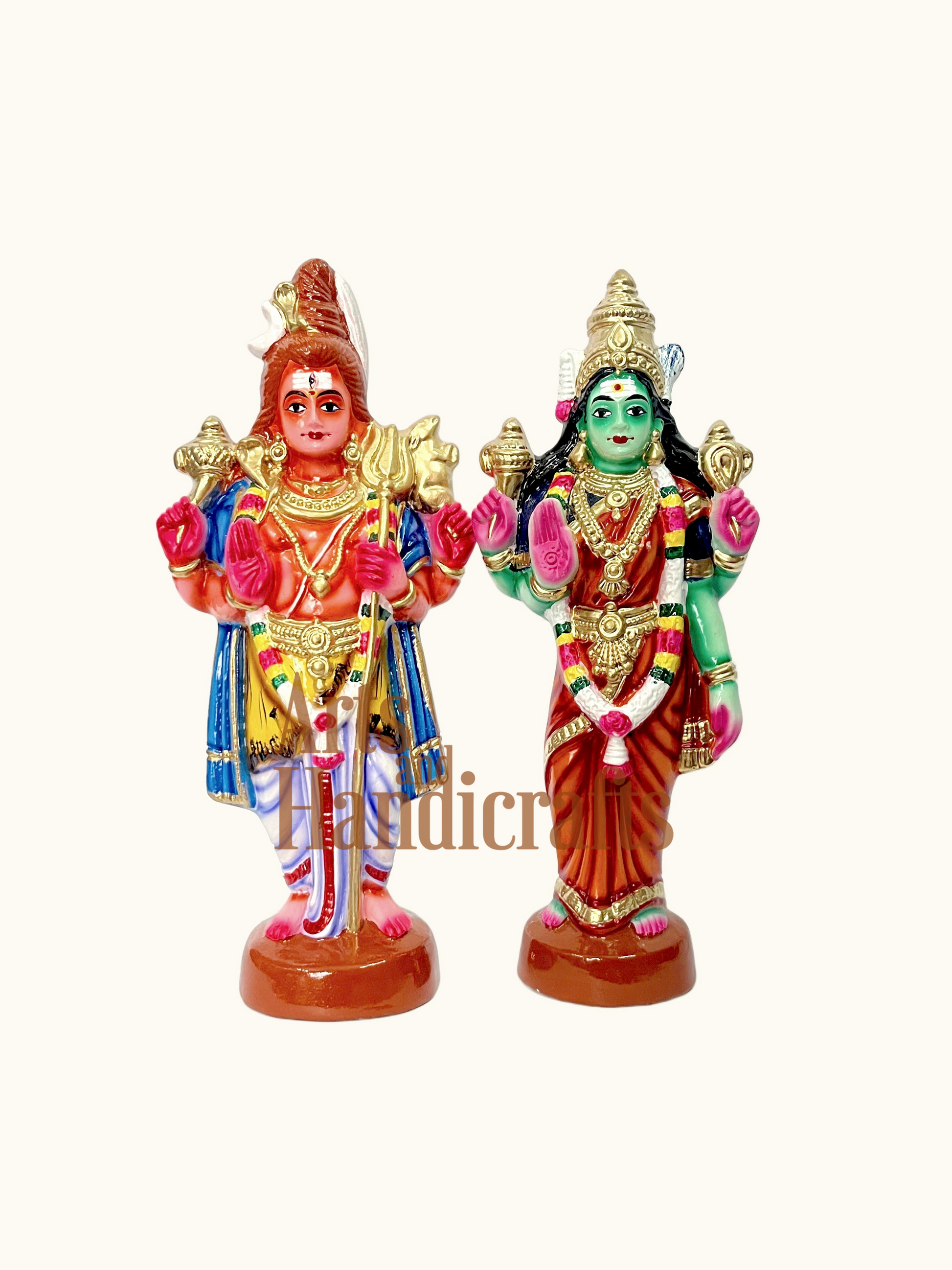 Siva Brahma Vishnu with pair