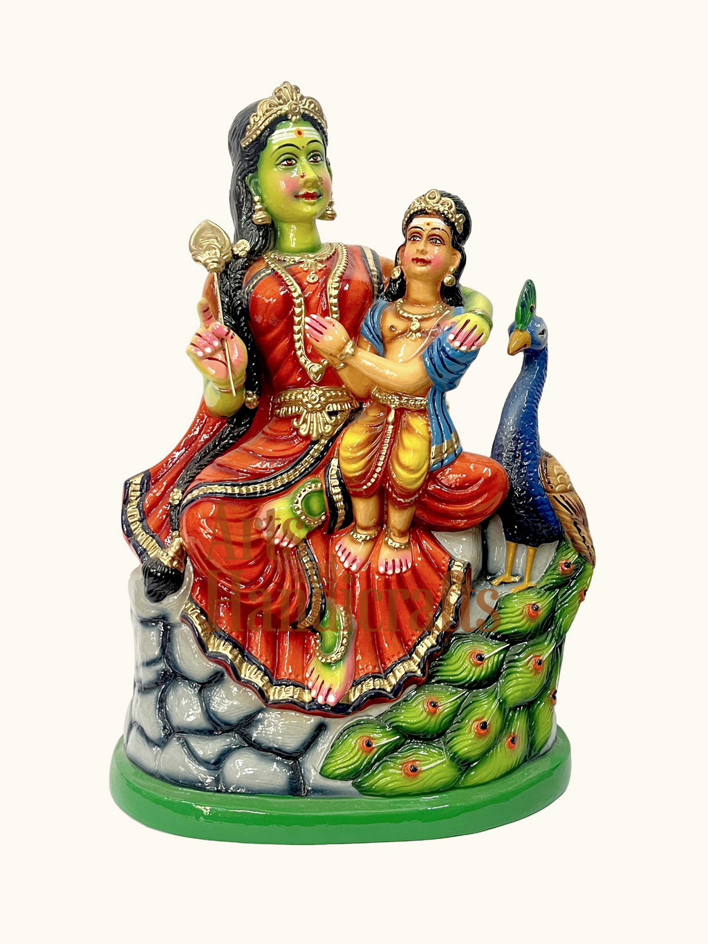 Parvathy Giving Murugavel