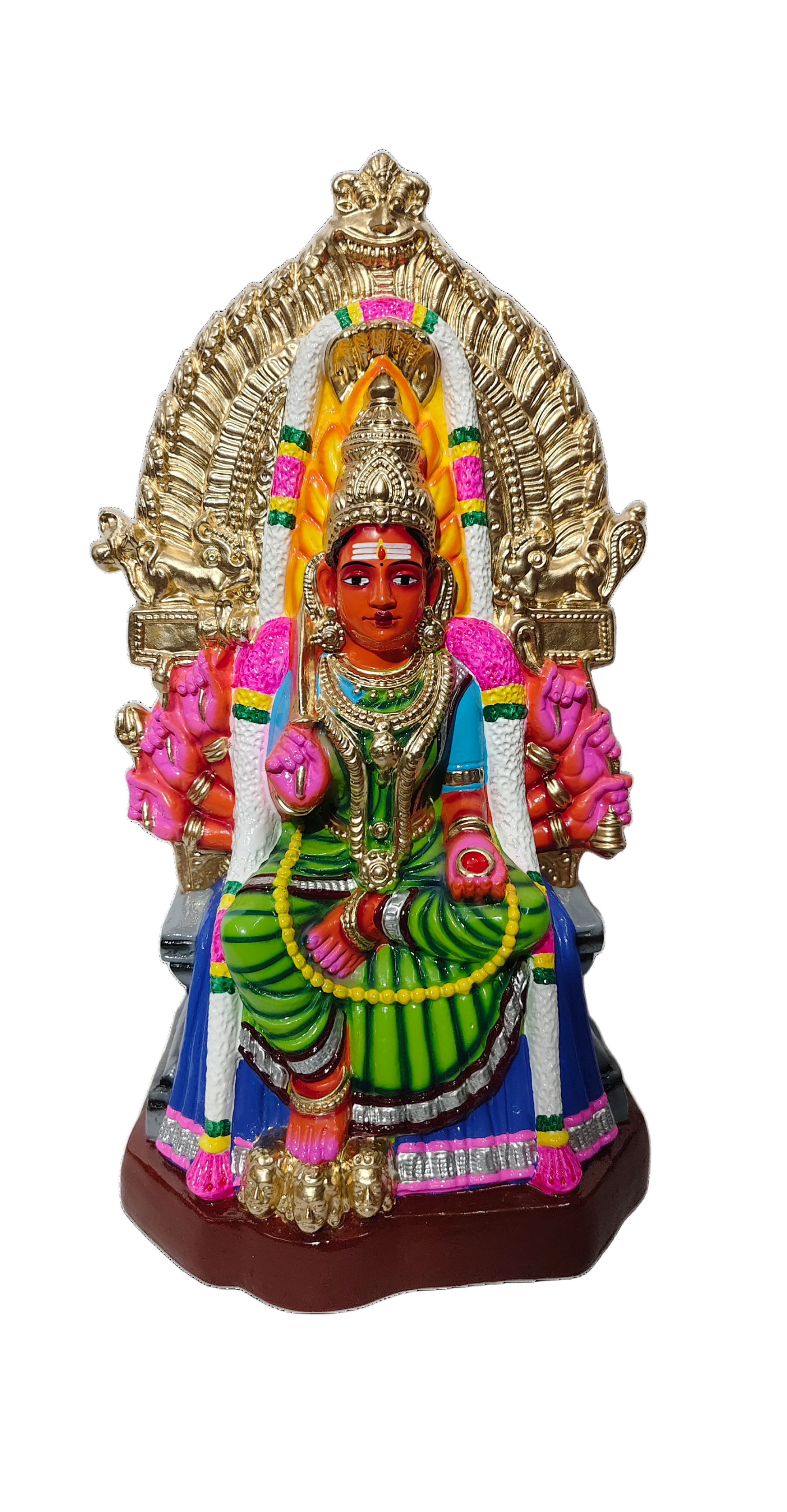 Samayapuram Mariamman Idol – Handcrafted divine statue symbolizing protection, prosperity, and spiritual blessings.