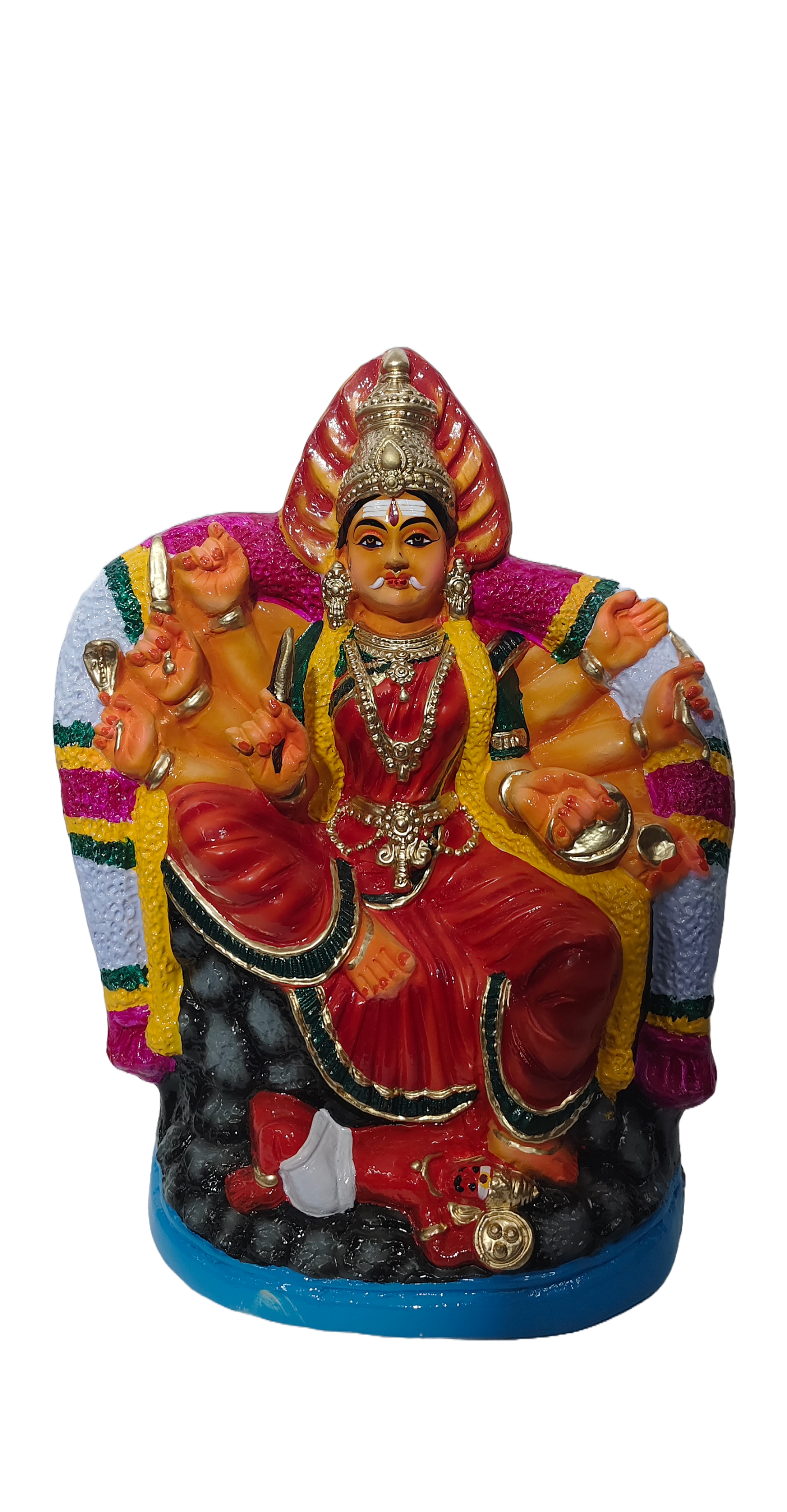 Thillai Kali – Sacred idol symbolizing divine power, protection, and spiritual blessings.
