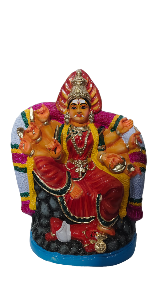 Thillai Kali – Sacred idol symbolizing divine power, protection, and spiritual blessings.